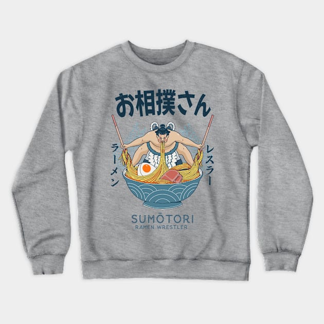 Ramen westler Crewneck Sweatshirt by ppmid